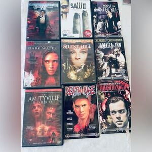 Horror movie DVD lot of 9